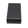 Simple Wall Lantern Rectangle LED Wall Light Aluminum Wall Mounted Light Long Strip Wall Sconces Black shell 16cm Warm
