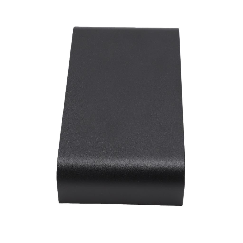 Simple Wall Lantern Rectangle LED Wall Light Aluminum Wall Mounted Light Long Strip Wall Sconces Black shell 16cm Warm