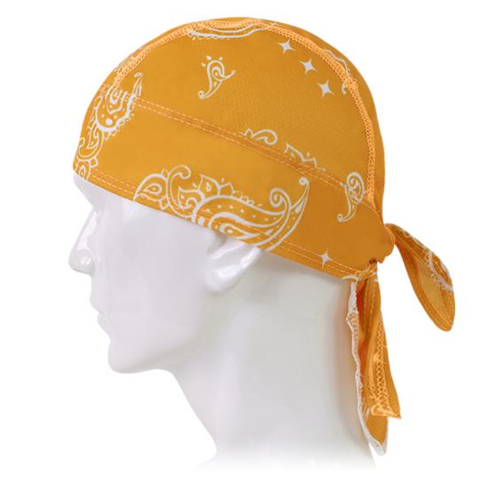 Forhåndsknytt Bandana Hodeskjerf for Menn Kvinner UV Solbeskyttelse Is Silke Hodeskallelue Hodebånd Kemo Turbanlue for Utendørssport Sykling