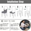 1/2/4pcs Non Slip Retro Four Leaf Flower Anti Cat Scratching Dining Chair Protective Cover,for Living Room Home Kitchen Wedding