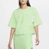 Nike Sportswear Crop Top Short Sleeve T-Shirt Women Tops Candy-Green CT0875-376