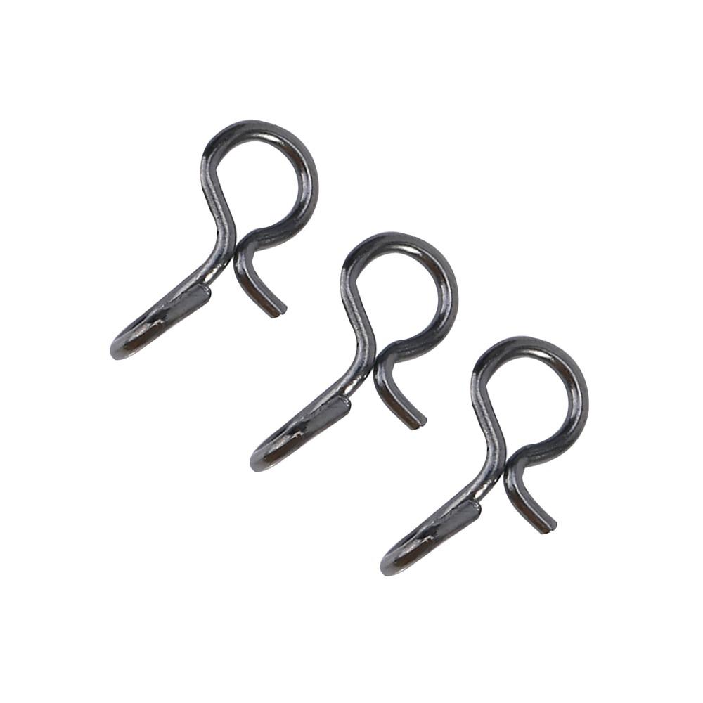 300PCS Multi-Purpose Fly Fishing Snap Stainless Steel Lure Snap Durable Fishing Snap Trout Fishing