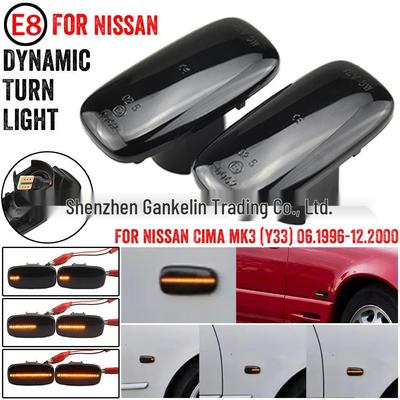 Nissan, Infiniti, Renault C24 G10 P11 P12 R34 Kotflügel LED Fließender Blinker Seitenleuchten