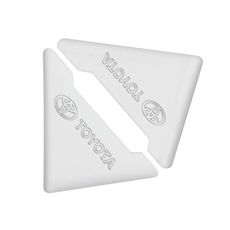 

car sticker for Toyota camry chr Car Door Corner Bumper Buffer Protection Scratch Protector corolla rav4 yaris prius Accessories белый