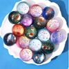 Space Theme Bounce Ball Starry Sky Planet Rubber Jumping Ball Children Birthday Party Favos Playthings Pinata Filler Christmas Present