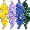 Patchs Fleurs Strassés Diamant Cristal Mode Applique Tissu Pour Robe Femme Embellissement Taille Décoration Accessoires Couture