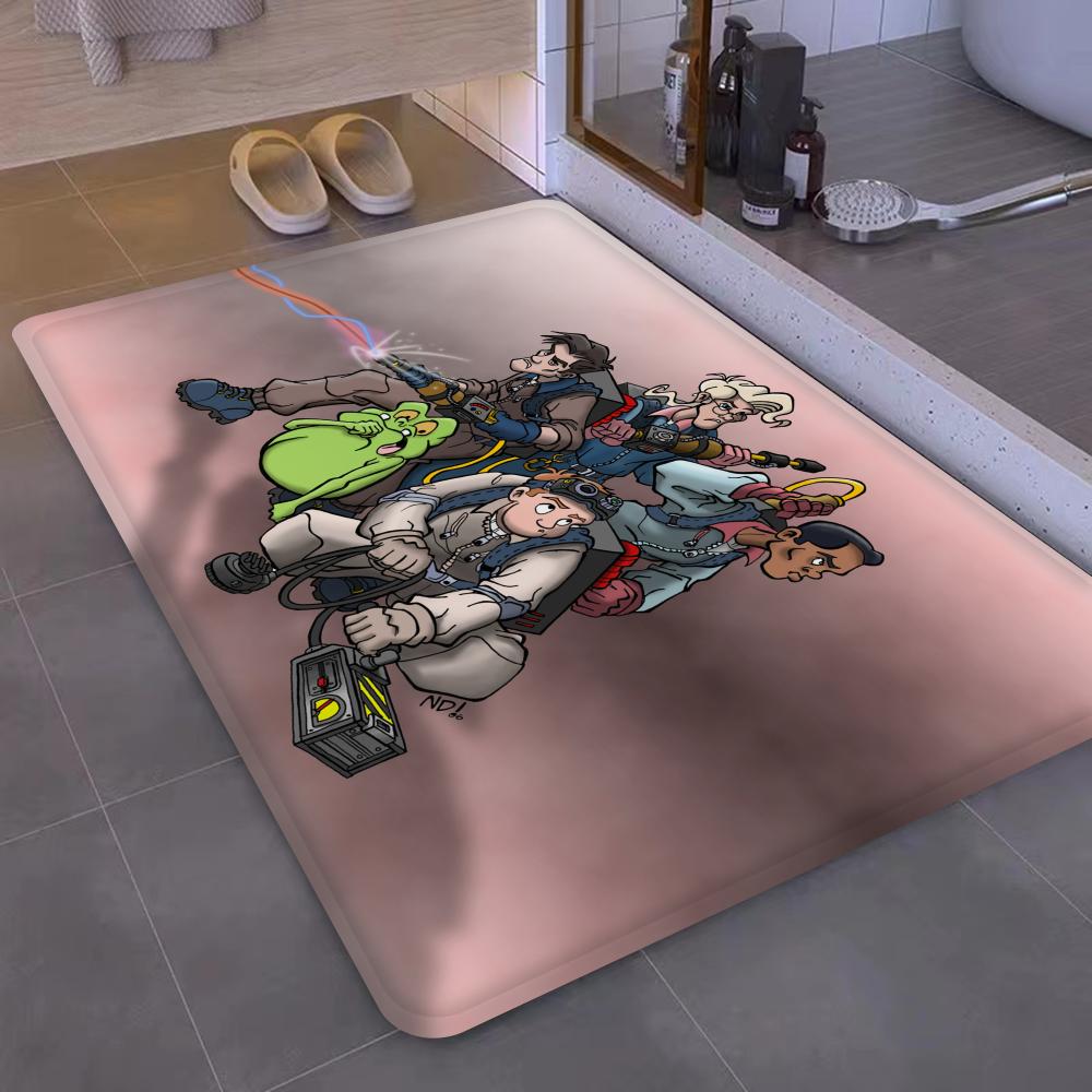 Ghostbusters 1984 Floor Mat Entrance Door Mat Nordic Style Home Doormat Bathroom-Toilet Mats Bedroom Hotel Decor Mat