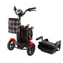 2026 EU Neues Modell 500W 36V 20,8Ah Elektroroller mit vier Rädern für Senioren Maximale Geschwindigkeit 40 km/h Faltbarer Elektroroller