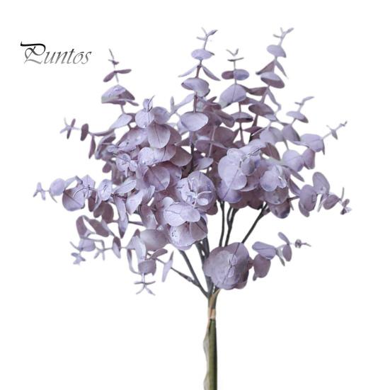 

15,7-дюймовые искусственные листья эвкалипта, стебли, искусственные листья эвкалипта, ветки, цветные имитационные листья для домашнего декора, вечеринки, свадьбы фиолетовый