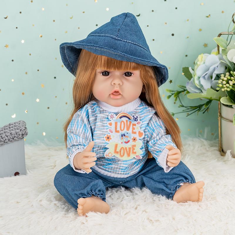30cm Reborn Doll Simulation Comfort Baby Doll Vinyl Soft Rubber Doll