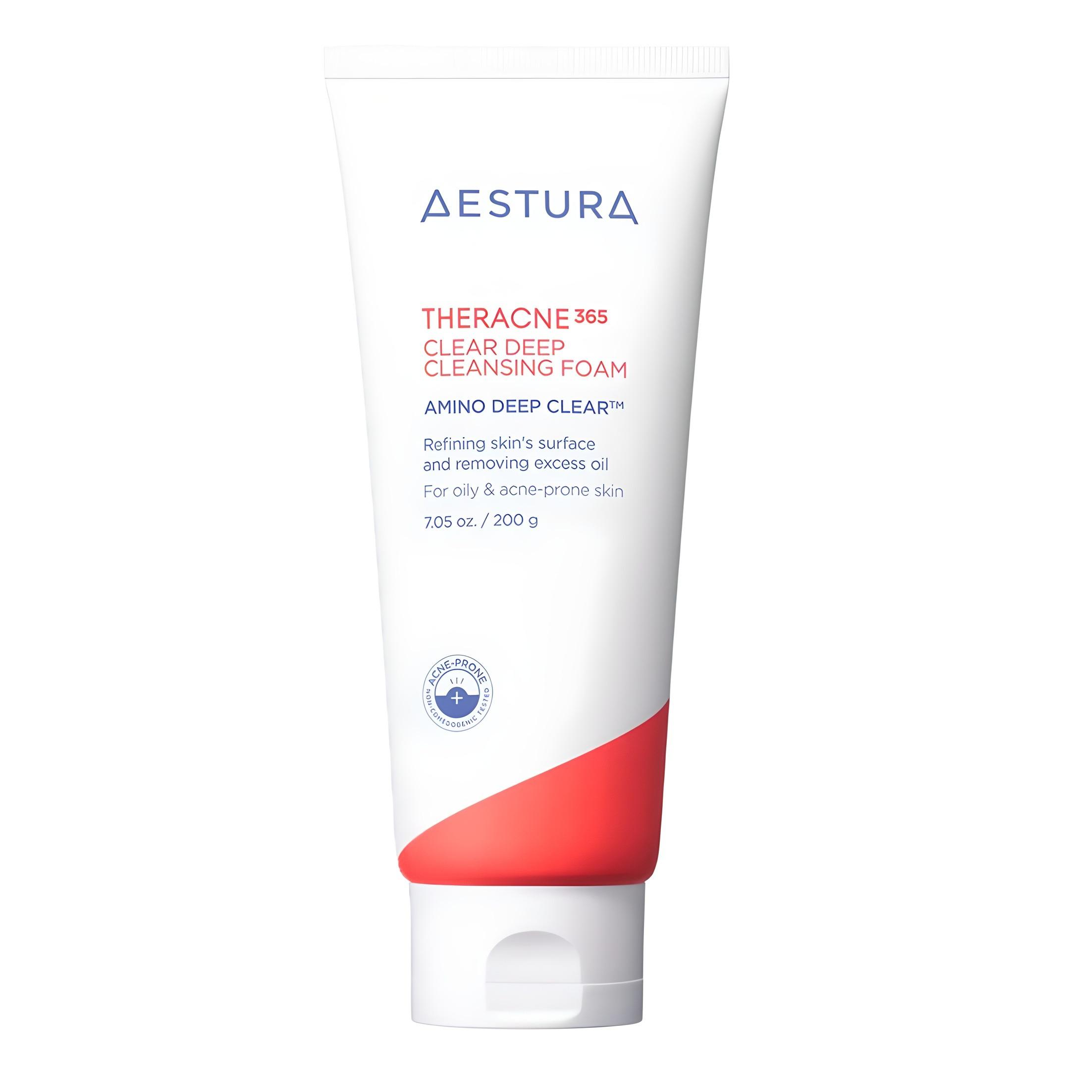 AESTURA THERACNE365 Clear Deep Cleansing Foam Acne Care Face Wash 200g