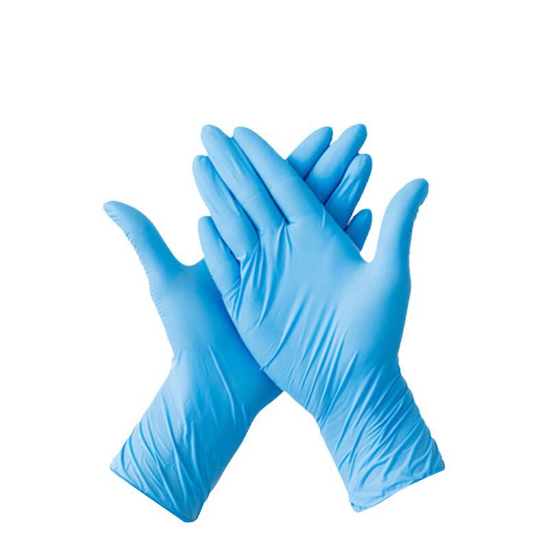Maworth Disposable PVC Inspection Gloves синий