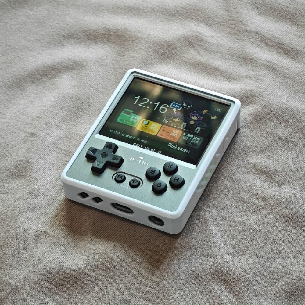 TPU Protective Case 3D Printing Game Console Shell for GKD Pixel 2 Game Accessories