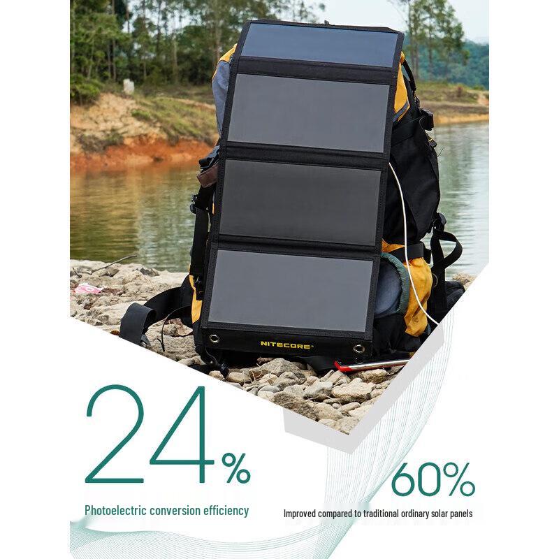 NITECORE Portable Outdoor Solar Charging Panels