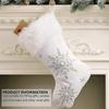 Christmas Plush Decoration Socks Christmas Stocking Pendant Christmas Decoration Gift Bag Christmas Tree Socks Pendant