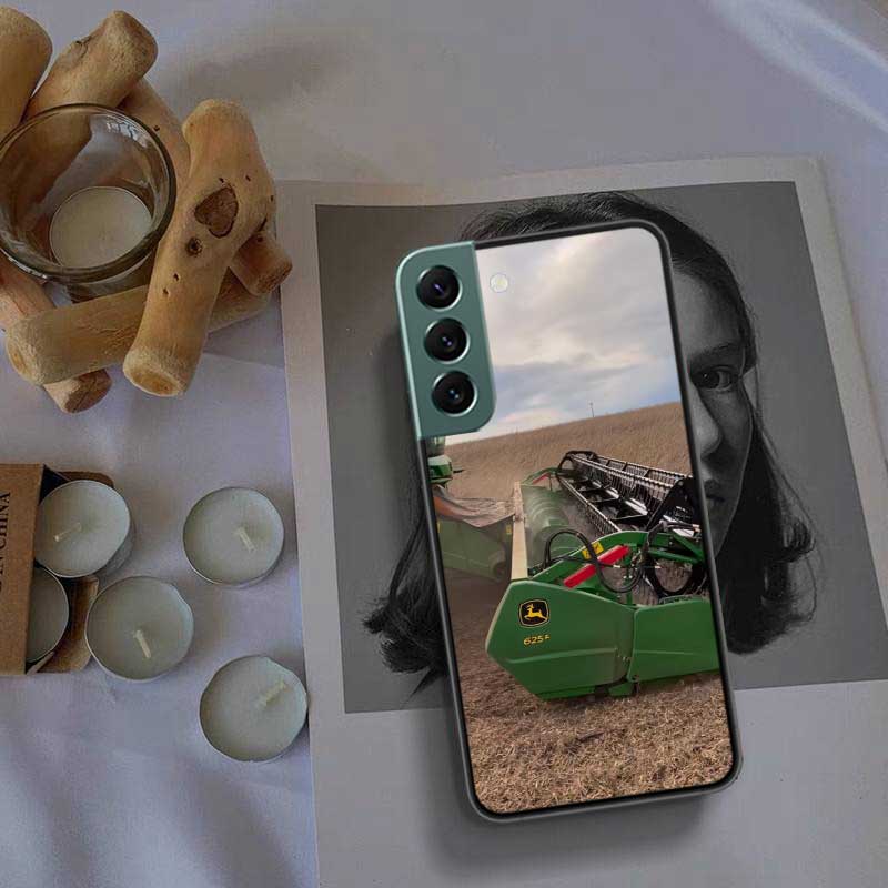 Farm Machinery Harvesters Phone Case For Samsung Galaxy S22 S25 Ultra S21 S10 Plus S26 Edge S20 S23 S24 FE Cover Silicone So