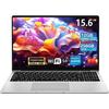 15,6" tragbarer PC, 12 GB RAM DDR4 256 GB SSD, N4000 Prozessor, Windows 11 PRO, WiFi5, Vollformat-Tastatur-Laptop