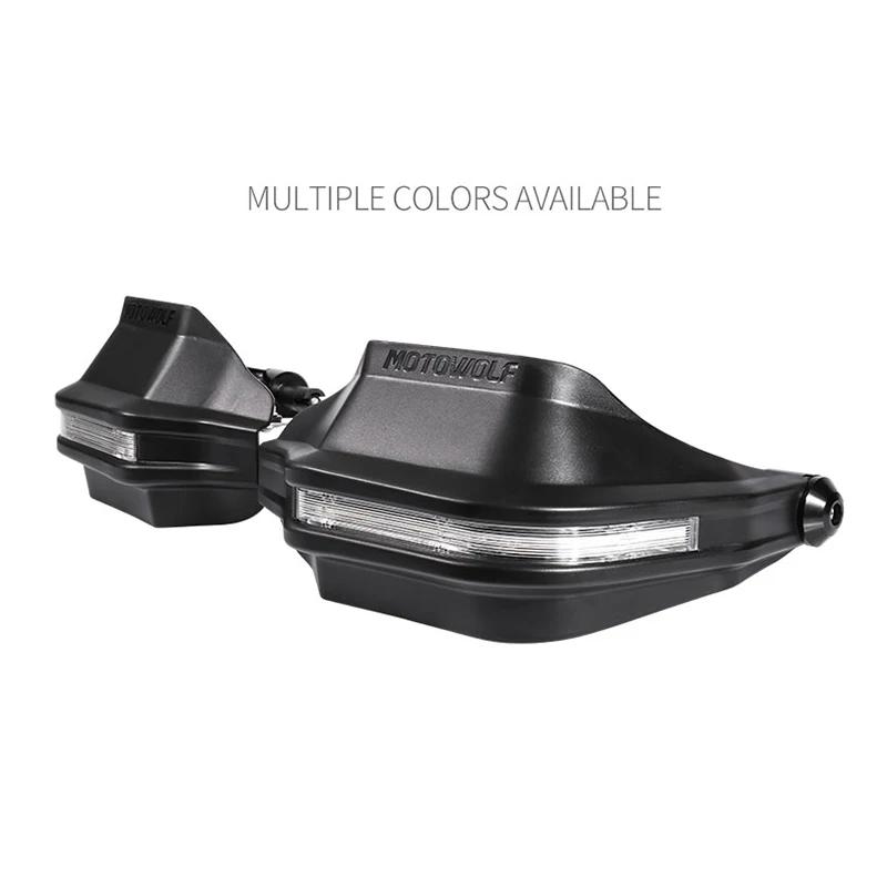 For HONDA NC750X CB300R CB190 CB150R Hand Guard Handle Protector Shield Windproof Handlebar HandGuards With LED turn Motorcycle