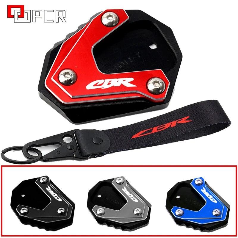 

CBR650R подставка для мотоцикла, увеличенная боковая подставка, расширение для HONDA CBR 650 R 650F 500R CBR650F CBR500R 2022, брелок