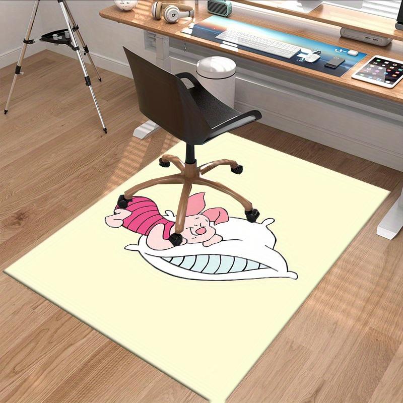 1pc, Piglet Rug - Cute Cartoon Character for Home Decor, Office Rug, Chair Cover, Outdoor Blanket, Gift IdeaP185