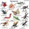 Interactive Insect Toy Set: Butterfly, Bee, Ladybug, Dragonfly, Centipede, Ant, Scorpion, Mantis, Spider