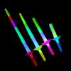 1Pc Hot  with Lights and Light Swords Children's Luminous Toys Retractable Light-emitting Sticks Handheld Light Swords