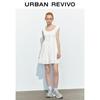 UR2026 Summer Women's Textured Smocked Waist Dress