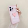 Applicable To Apple 14PRO Mobile Phone Case Wave Edge Love IPhone 12 Simple Color Transparent Soft Shell Protective Case Trend 15