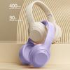 Bluetooth-compatible Headset Type-C Charging Active Noise Cancelling Over Ear Audio Wireless Headphones for Music Play TF Card Support