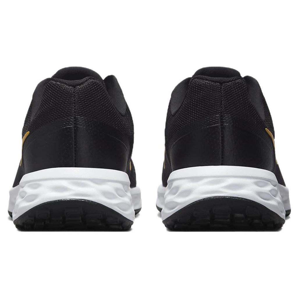 Nike Revolution 6 Next Nature Black University Gold Men Sneakers Light-Silver White DC3728-013