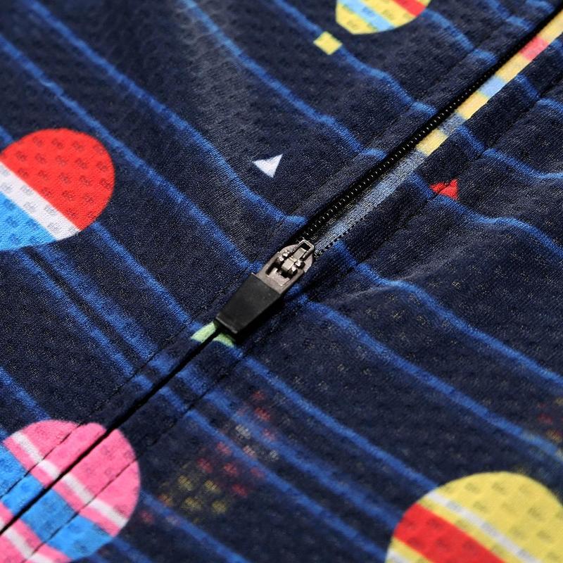 Sada letního oblečení s krátkým rukávem Jízda na kole Cyklistické oblečení Dámské sportovní dresy