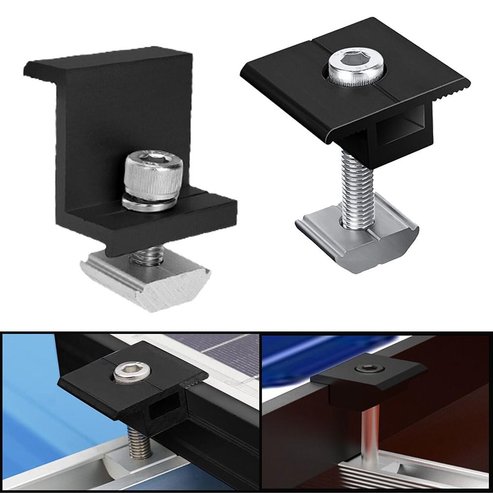 Trilho de grampo para aquicultura Painel solar automotivo de backup