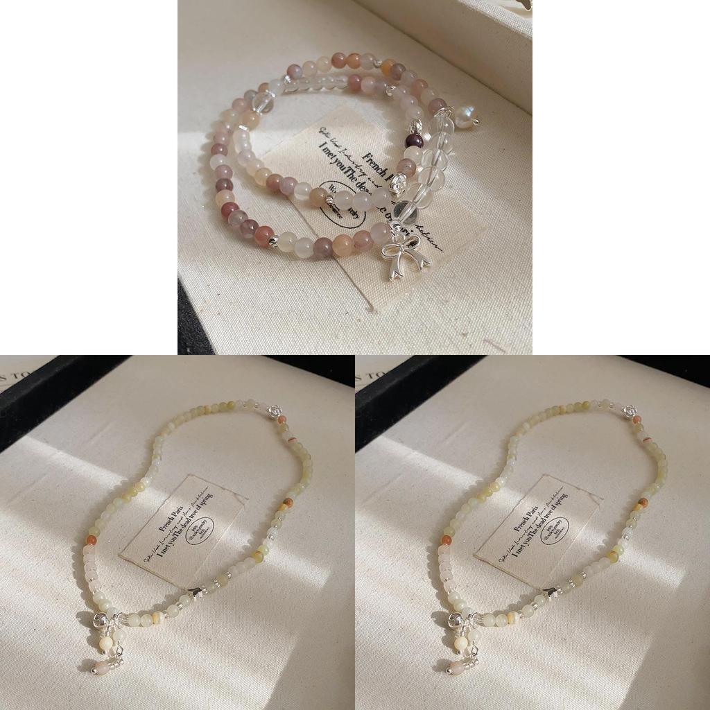 New Chinese Style Freshwater Pearl Butterfly Knot Bracelet For Women And Men Gift
