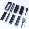 10Pcs DIY Sushi Maker Set - Includes Plastic Sushi Roller, Rice Mold, Spreader, and Kitchen Tools - Perfect for Home Cooking