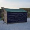 GOGlamping HENKAKU Tarp Zelt TC DIY Wandoptionen [Netz/TPU/Oxford] [Vorne/Seite] DIY Quadratisches Tarp TC Tarp für Solo-Camping, Kompakt und für den Außenbereich