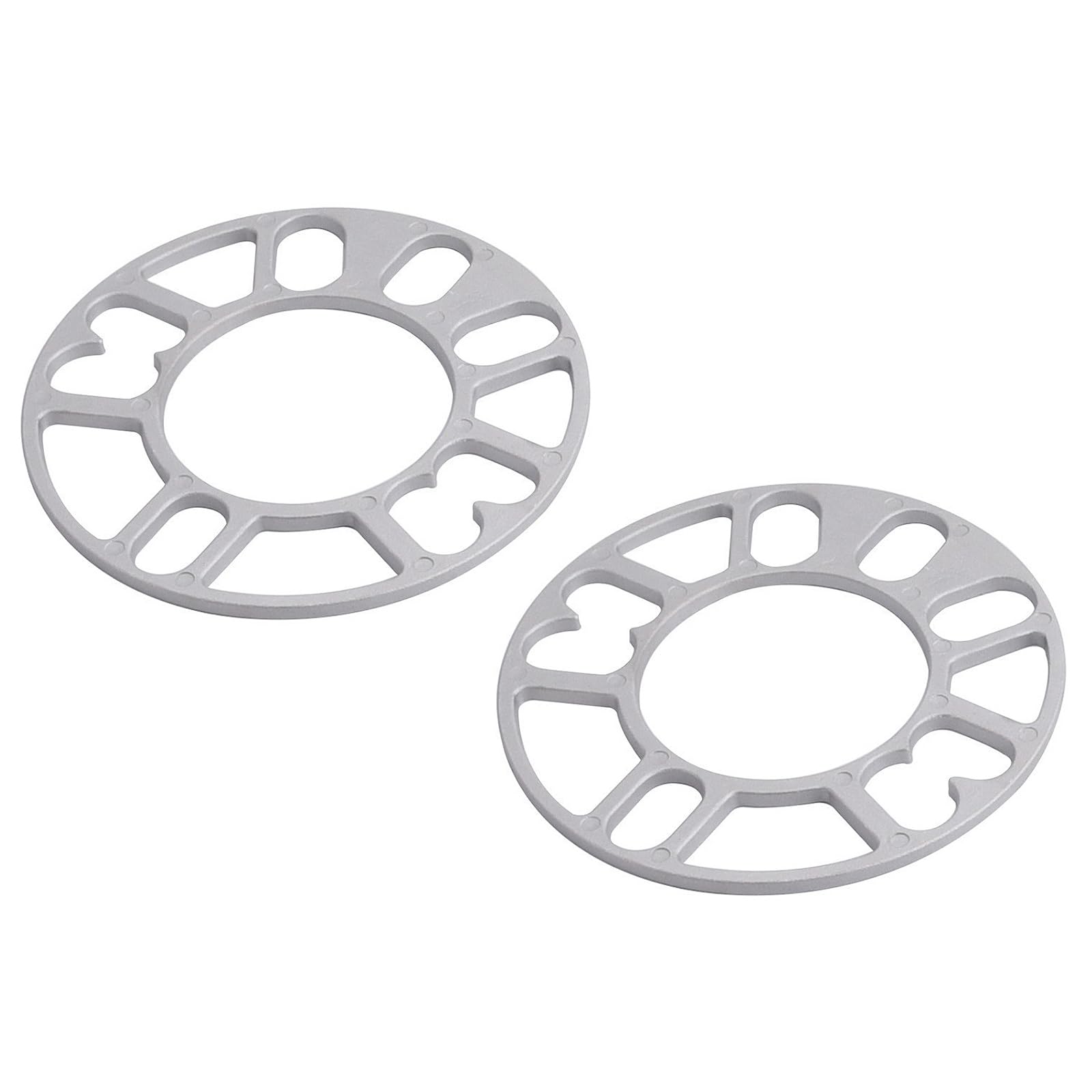 

LIANHATA 2-piece Set Wheel Spacer 4 Hole 5 Hole Aluminum Alloy Hub Spacer Tread