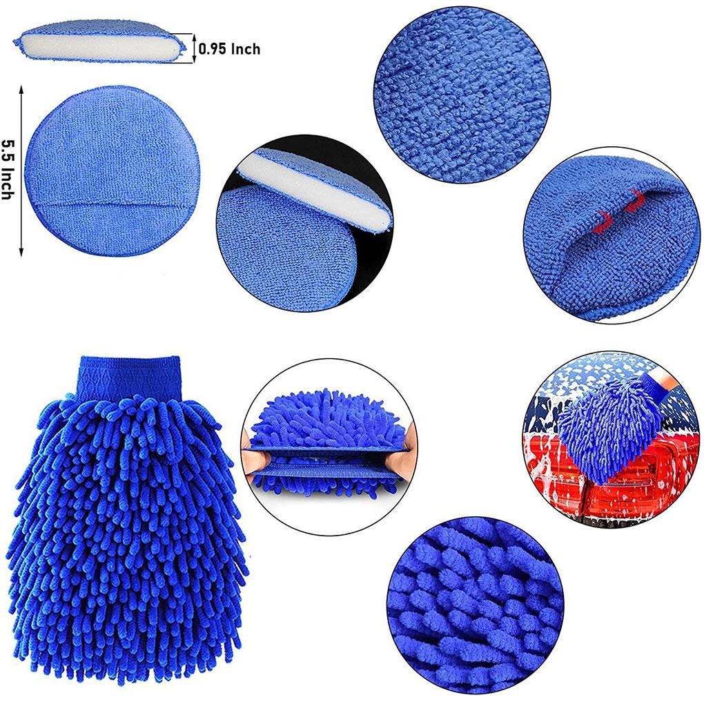 29pack/lot Effortlessly Clean Car Car Detailing Brush Set Focus On Details Car Detailing Kit