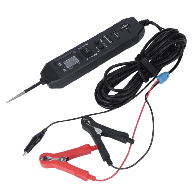 4 Pin 5 Pin Power Circuit Probe Tester with Digital Display for Vehicle Pin Testing, Wiring Service Work and Daily Checks Use