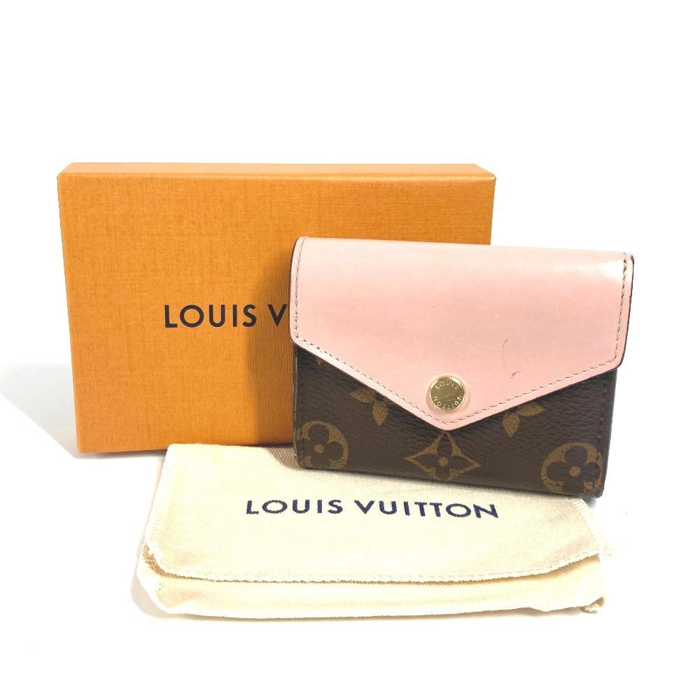 Louis Vuitton M62933 Monogram Portefeuille-Zoe Compact Wallet Trifold Wallet