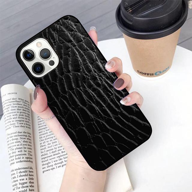 Snake Skin Phone Case For Apple iPhone 17 Air Pro Max Plus Coque For iPhone 17 Air 14 15 16 13 12 Max Cover