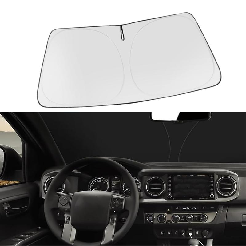 Fit For Toyota Tacoma 2Dr 4Dr Pickup 2016- Front Windshield Sun Shade Windshield Sun Shade Safeguard The Interior Keeps Cool