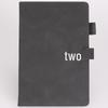 A5 Lambskin Business Notebook with Buckle & Custom Logo for Office Meetings