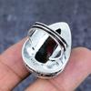 Natural Watermelon Tourmaline 925 Sterling Silver Jewelry Ring Size 9 ET-4811