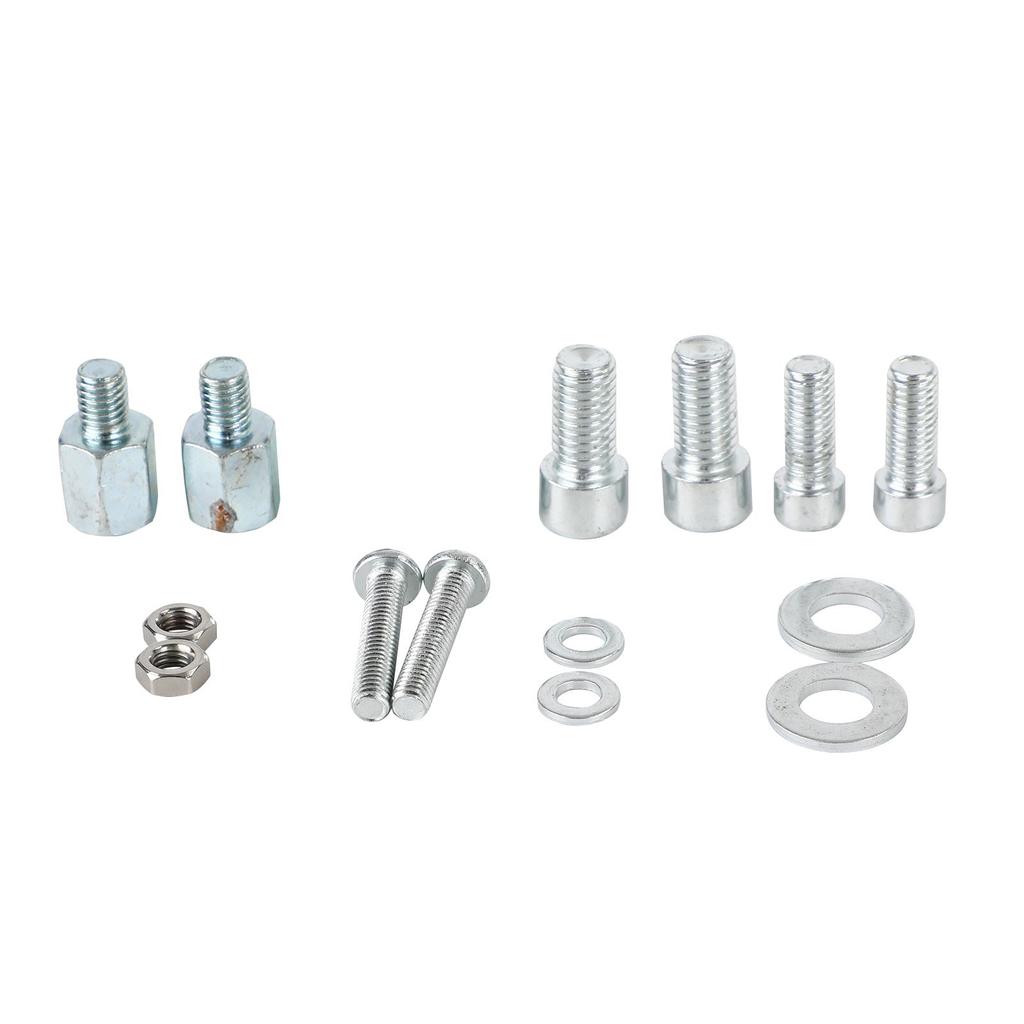 Cross Bar Adjustable Handlebar Balance Lever Universal Silver For Motorcycle