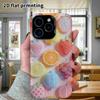 Phone Case: 2D flat, suitable for iPhone 18, 17, 16, 15, 14, 13, 12Pro protective case, fruit pattern, perfect Christmas and Halloween holiday gift