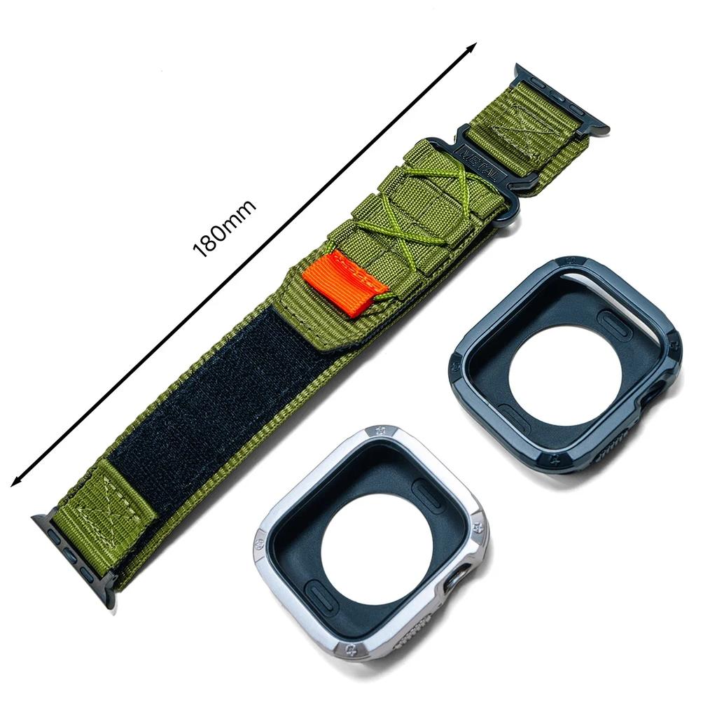 Armband+Gehäuse für Apple Watch 45mm 49mm 44mm 41mm 40mm Armband TPU für Iwatch Ultra 7 8 6 5 4 Armband Sportarmband Zubehör