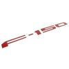 1pc F150 Ford Raptor Pickup Truck Logo, 2021 Ford Raptor Rear Trunk Logo, ABS Tail Logo Groove Letter Style Car Sticker, F150 Pickup Truck Label