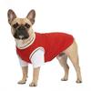 Baseball Style Dog Jersey Fake Two-Piece Pet T-Shirt Breathable Sporty Dog Clothes for Large Dogs Labrador Golden Retriever