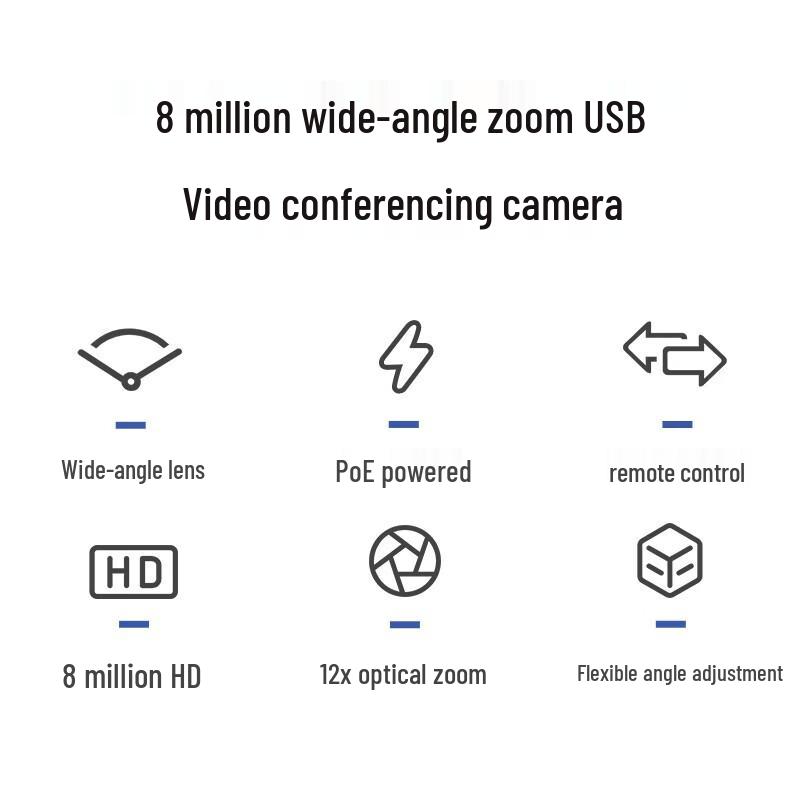Hikvision 4K 12x Zoom Video Conference Camera