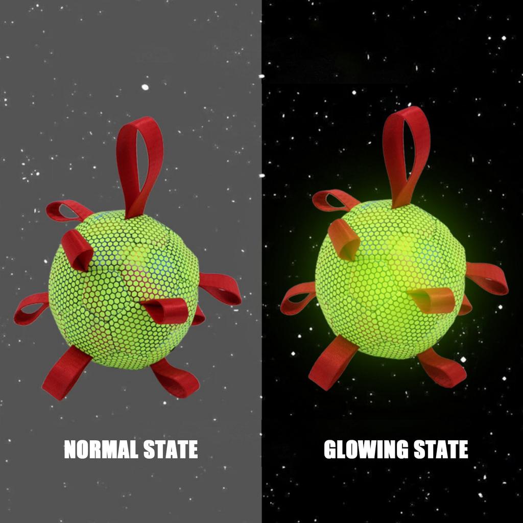 Dog Ball, Dog Football Ball With A Rope, Dog Toy, Small To Medium-sized Dog Puppy Toy Ball, Water Toy, Swimming Toy, Birthday Gift For A Puppy Dog